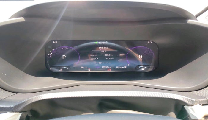 2025 Tata NEXON FEARLESS PLUS S 1.2 REVOTRON 7 DCA DT, Petrol, Automatic, 15,559 km, interior