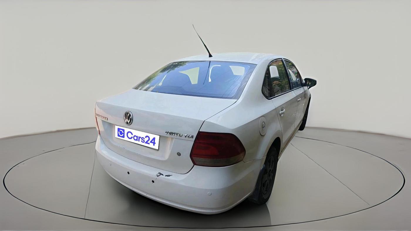 2011 Volkswagen Vento TRENDLINE DIESEL 1.6, Diesel, Manual, 73,669 km, exterior