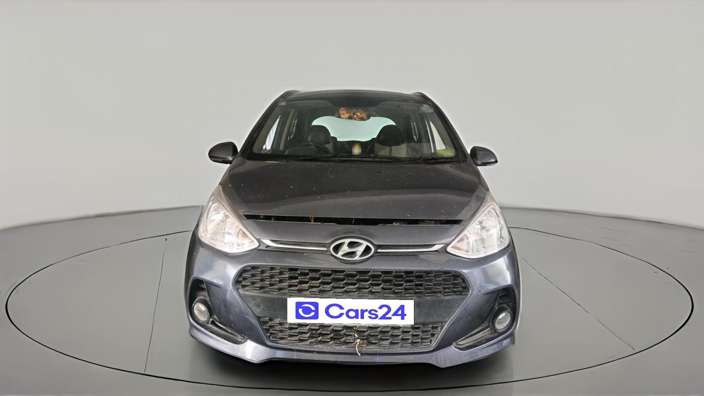 2017 Hyundai Grand i10 SPORTZ (O) AT 1.2 KAPPA VTVT, Petrol, Automatic, 84,878 km, exterior