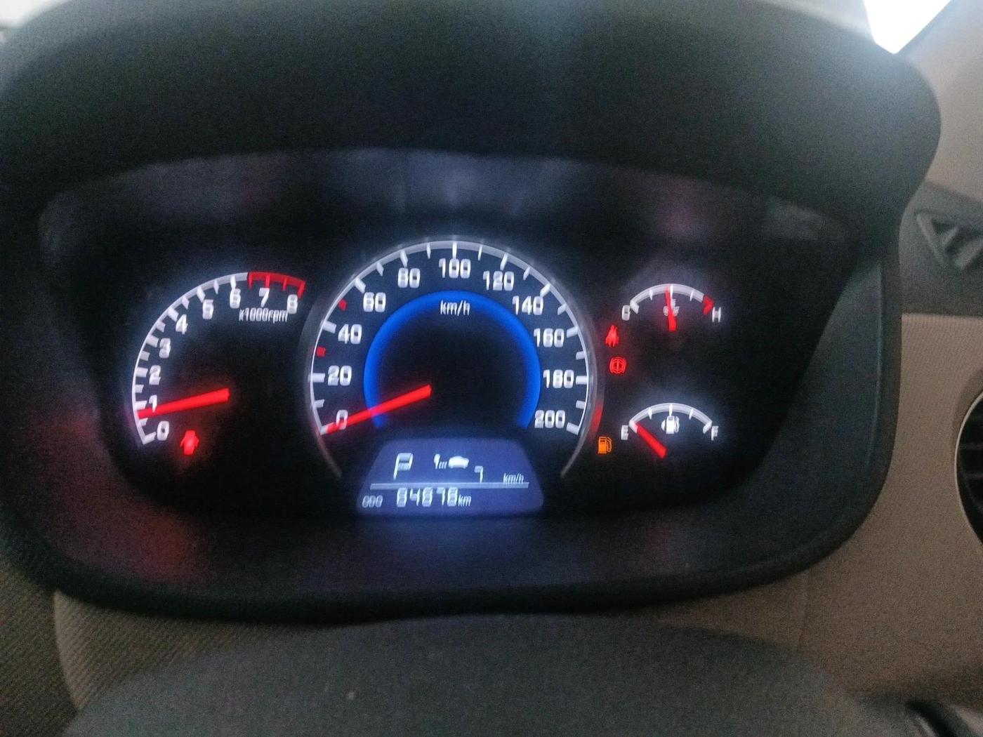 2017 Hyundai Grand i10 SPORTZ (O) AT 1.2 KAPPA VTVT, Petrol, Automatic, 84,878 km, interior
