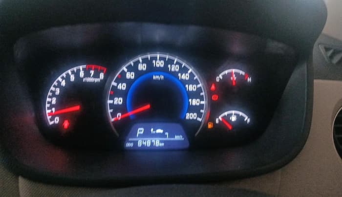 2017 Hyundai Grand i10 SPORTZ (O) AT 1.2 KAPPA VTVT, Petrol, Automatic, 84,878 km, interior