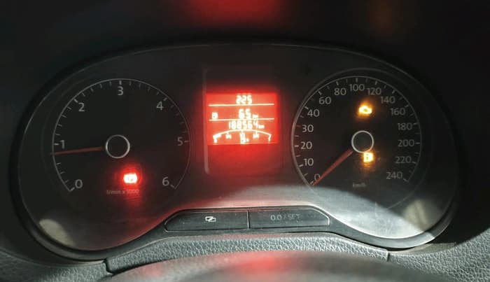 2012 Volkswagen Polo HIGHLINE DIESEL, Diesel, Manual, 1,88,564 km, interior