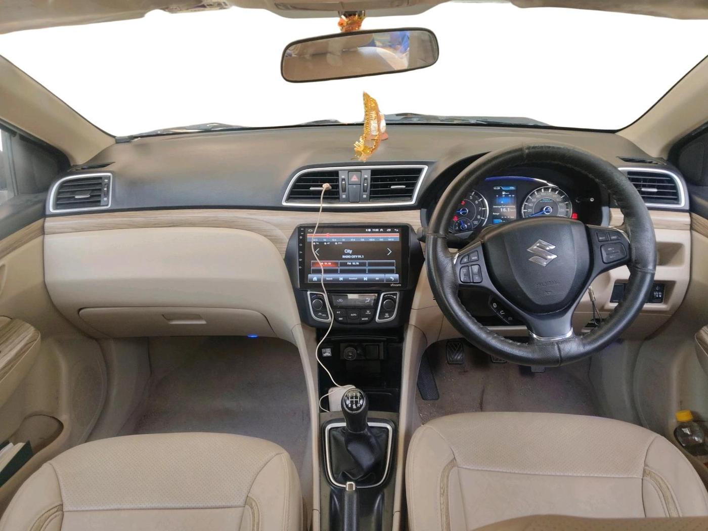 2019 Maruti Ciaz DELTA 1.5 SHVS MT PETROL, Petrol, Manual, 77,700 km, interior