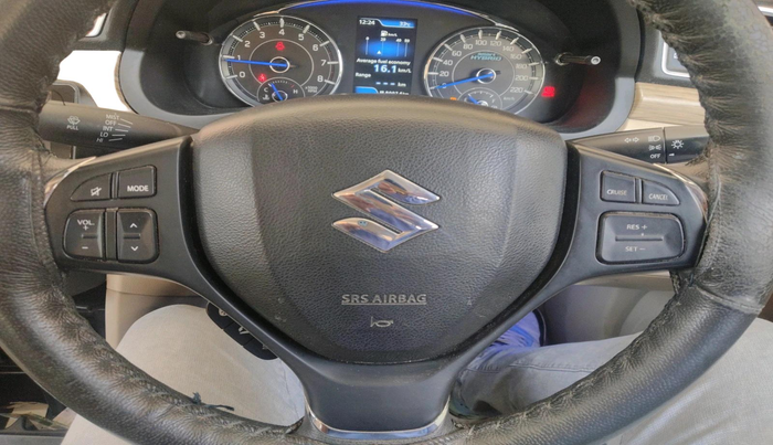 2019 Maruti Ciaz DELTA 1.5 SHVS MT PETROL, Petrol, Manual, 77,288 km, interior