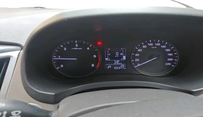 2016 Hyundai Creta SX PLUS AT 1.6 DIESEL, Diesel, Automatic, 1,05,377 km, interior