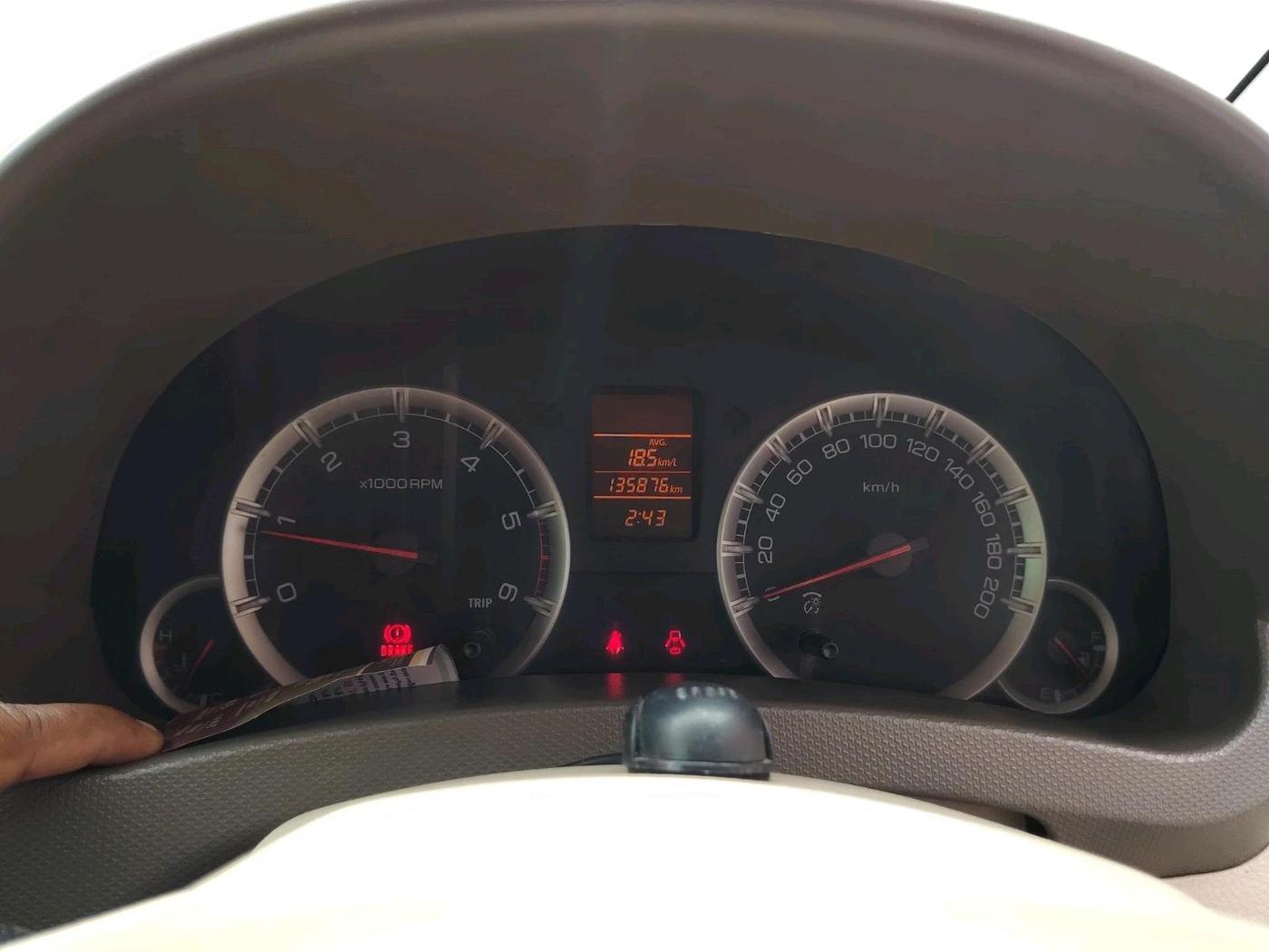 2012 Maruti Ertiga VDI, Diesel, Manual, 2,08,531 km, interior