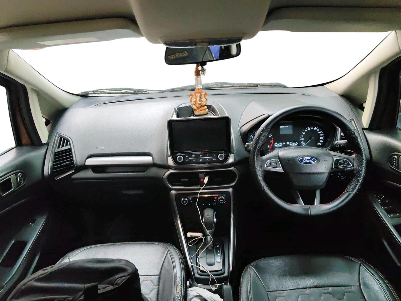 2019 Ford Ecosport TREND + 1.5L PETROL AT, Petrol, Automatic, 76,029 km, interior