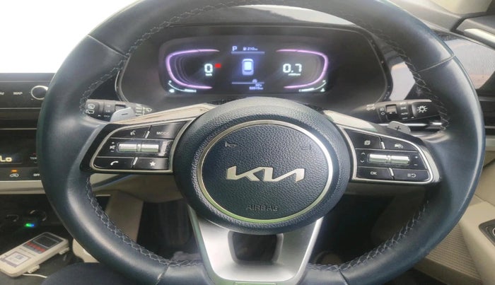 2023 KIA CARENS LUXURY PLUS 1.5 DIESEL AT 7 STR, Diesel, Automatic, 50,515 km, interior