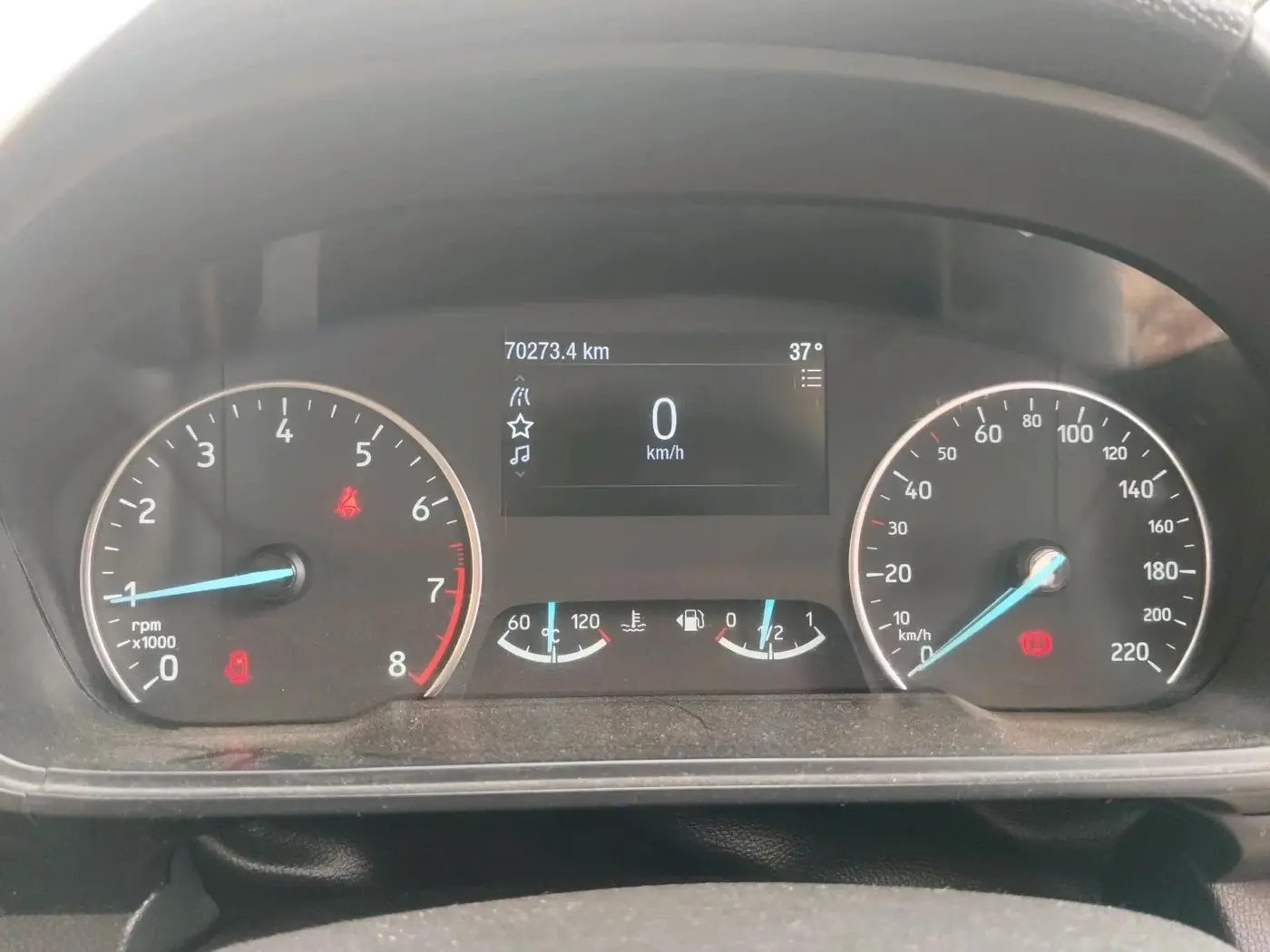 2019 Ford Ecosport TITANIUM 1.5 SPORTS(SUNROOF) PETROL, Petrol, Manual, 70,273 km, interior