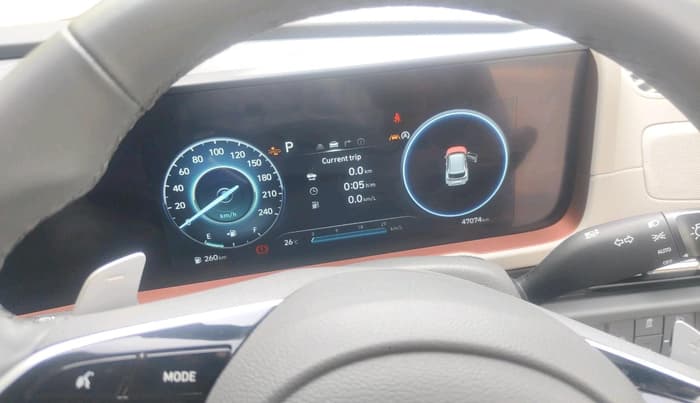 2024 Hyundai Creta SX (O) 1.5 DIESEL AT, Diesel, Automatic, 47,074 km, interior
