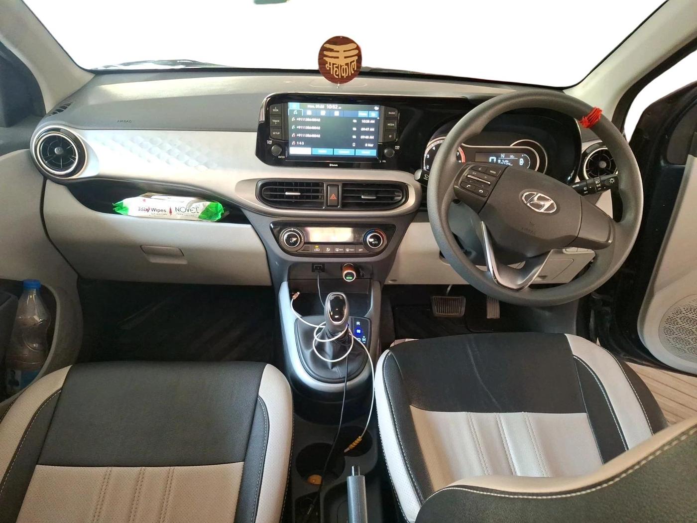 2021 Hyundai GRAND I10 NIOS SPORTZ AMT 1.2 KAPPA VTVT, Petrol, Automatic, 64,400 km, interior