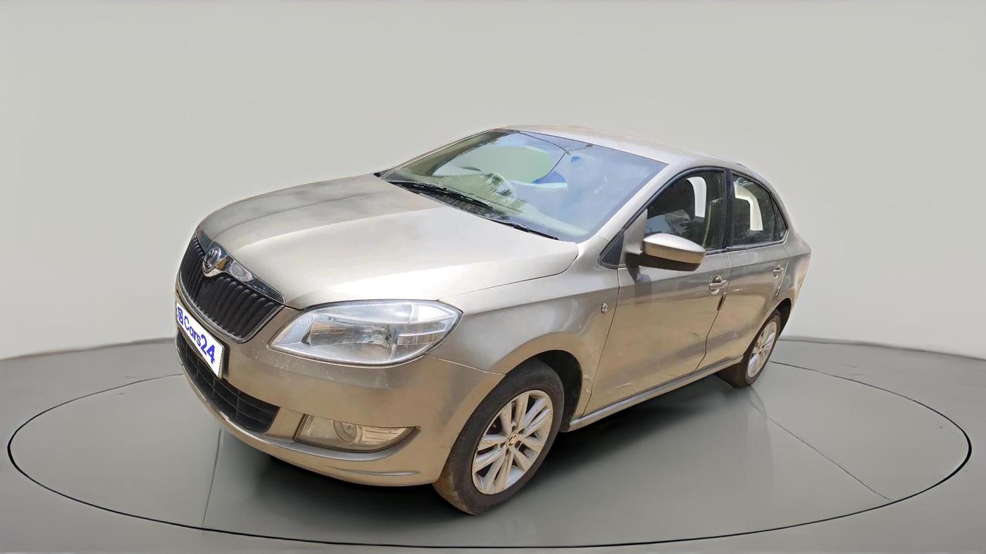 2012 Skoda Rapid ELEGANCE 1.6 TDI CR MT, Diesel, Manual, 2,13,040 km, exterior