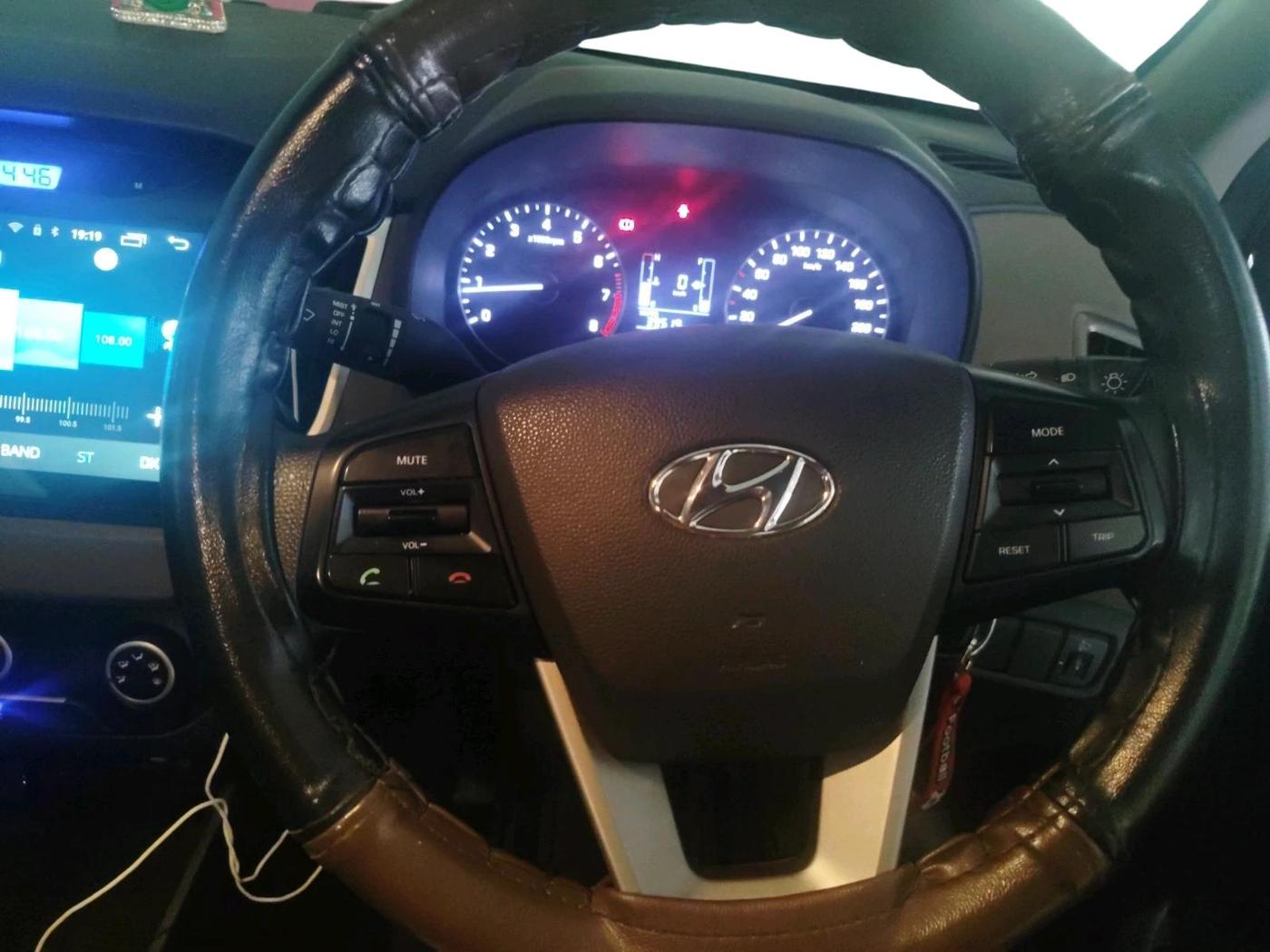 2017 Hyundai Creta E PLUS 1.6 PETROL, Petrol, Manual, 47,640 km, interior