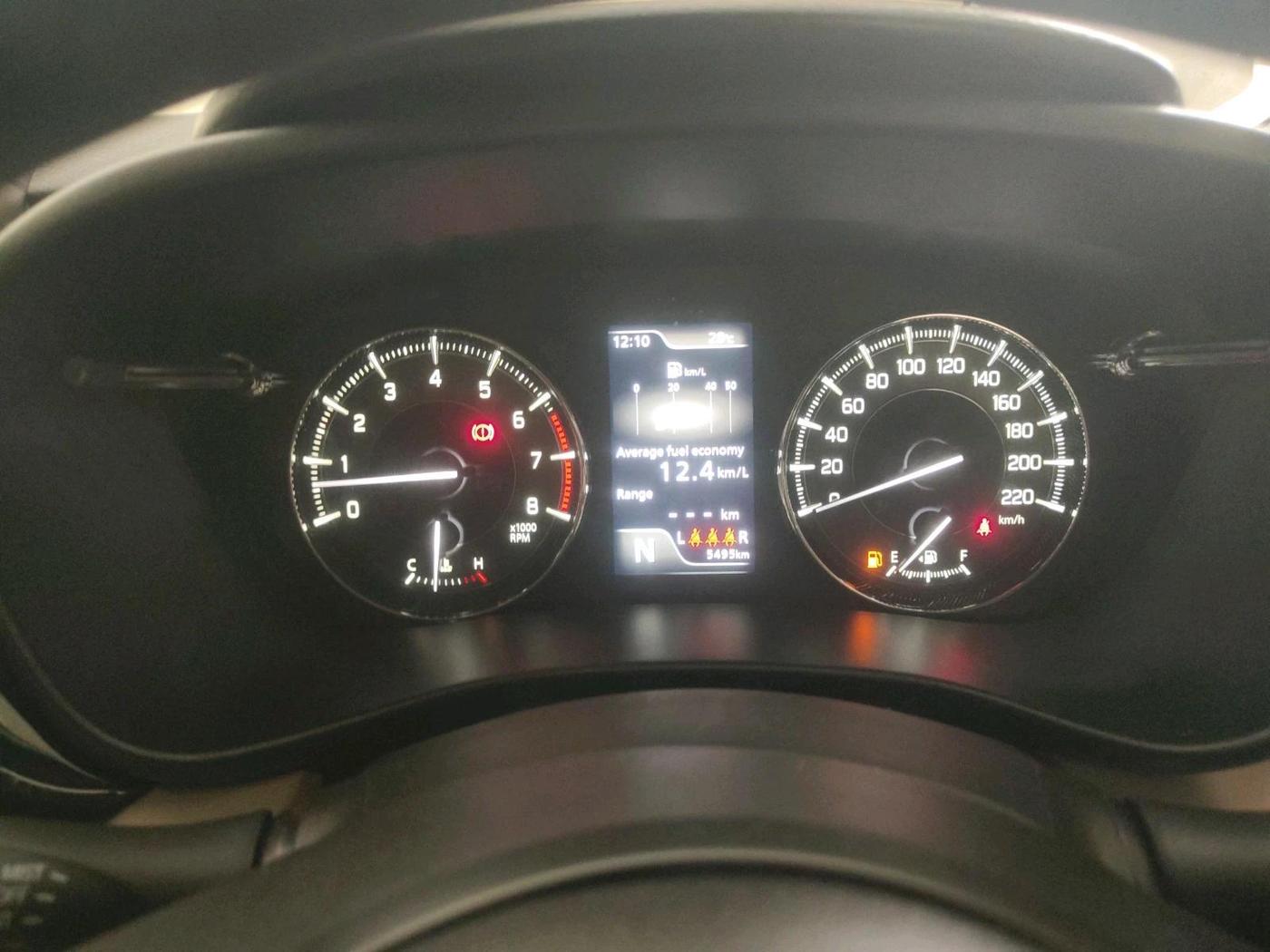 2024 Toyota Glanza V AMT, Petrol, Automatic, 5,495 km, interior