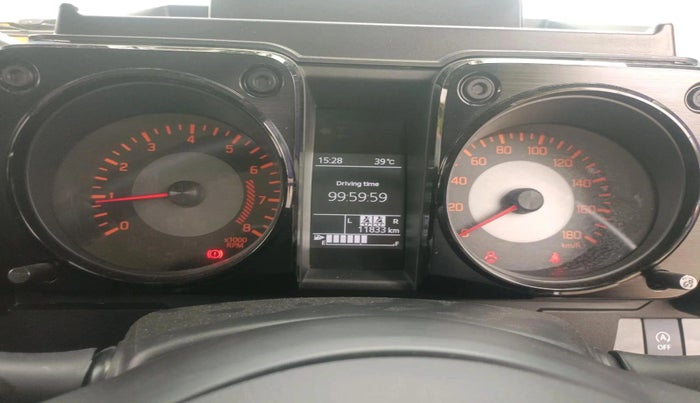 2025 Maruti JIMNY ALPHA ALL GRIP PRO MT, Petrol, Manual, 11,833 km, interior