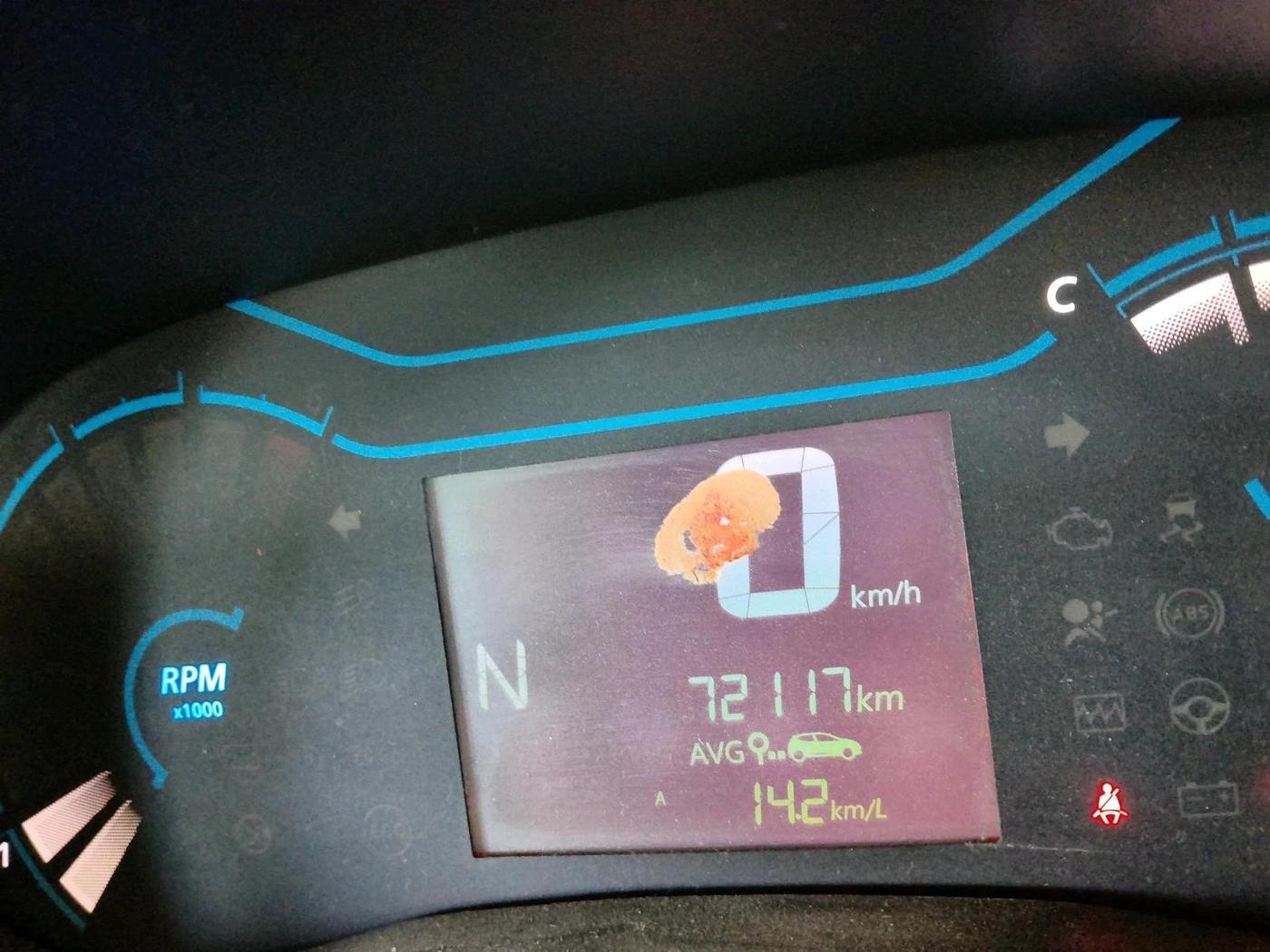 2020 Renault Kwid CLIMBER 1.0 AMT (O), Petrol, Automatic, 72,117 km, interior