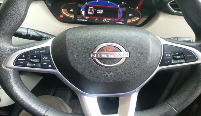 2022 Nissan MAGNITE XV PREMIUM TURBO CVT, Petrol, Automatic, 56,835 km, interior