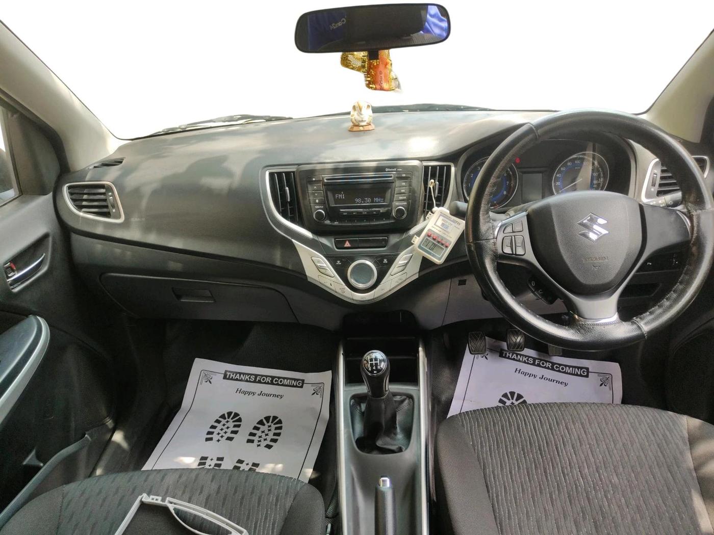2018 Maruti Baleno DELTA PETROL 1.2, Petrol, Manual, 56,226 km, interior