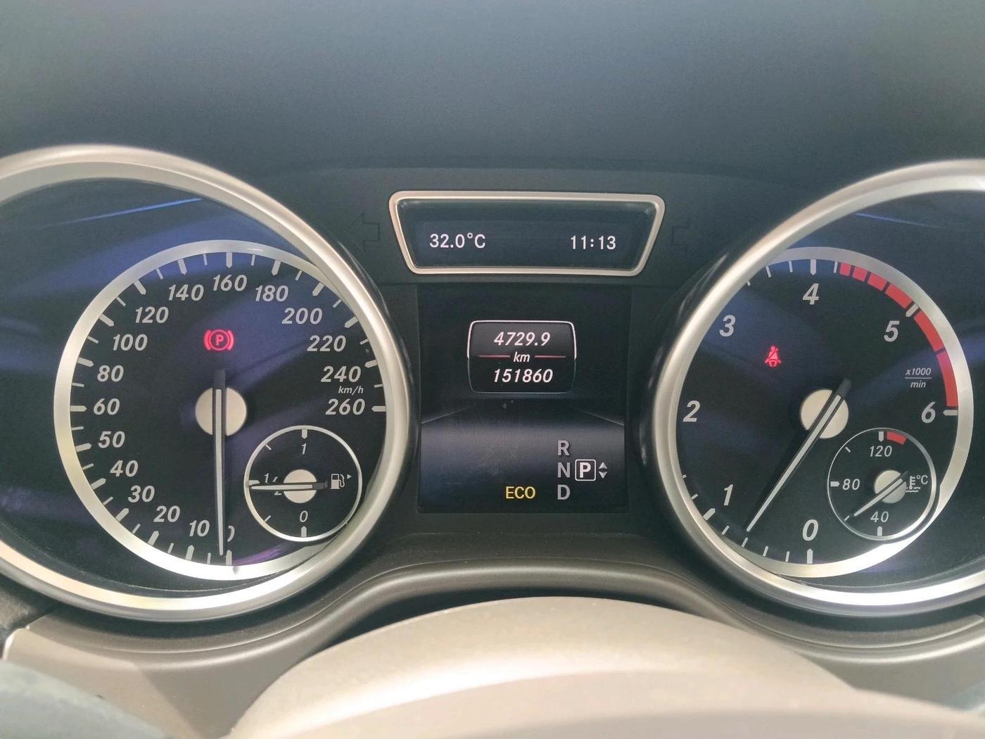 2013 Mercedes Benz Ml Class 250 CDI, Diesel, Automatic, 1,51,860 km, interior