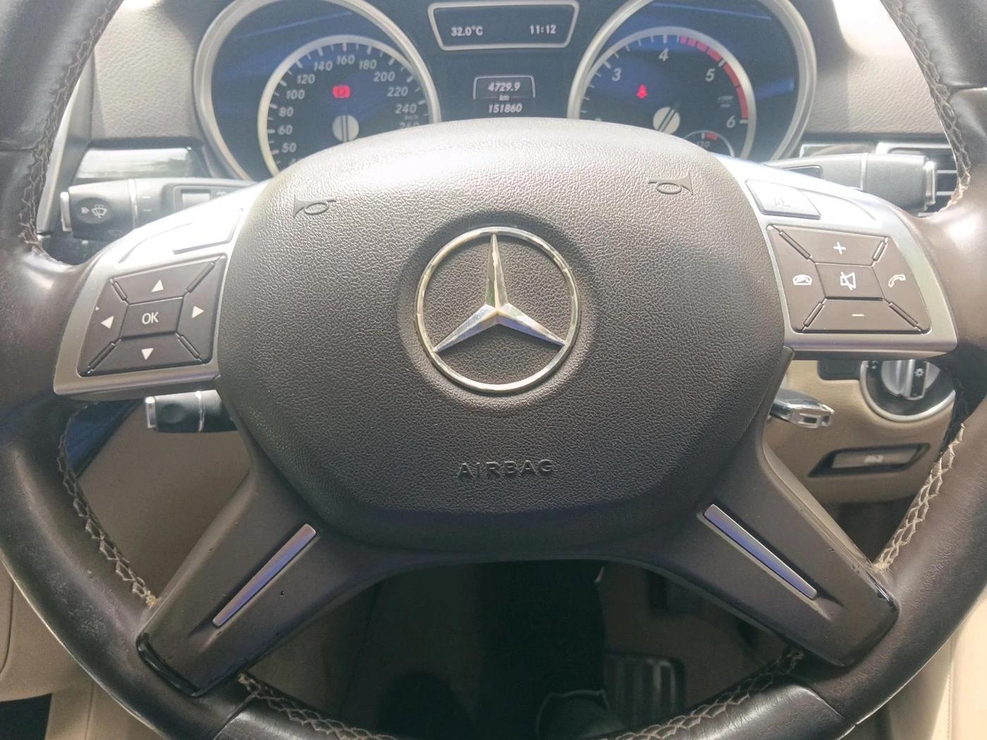 2013 Mercedes Benz Ml Class 250 CDI, Diesel, Automatic, 1,51,860 km, interior
