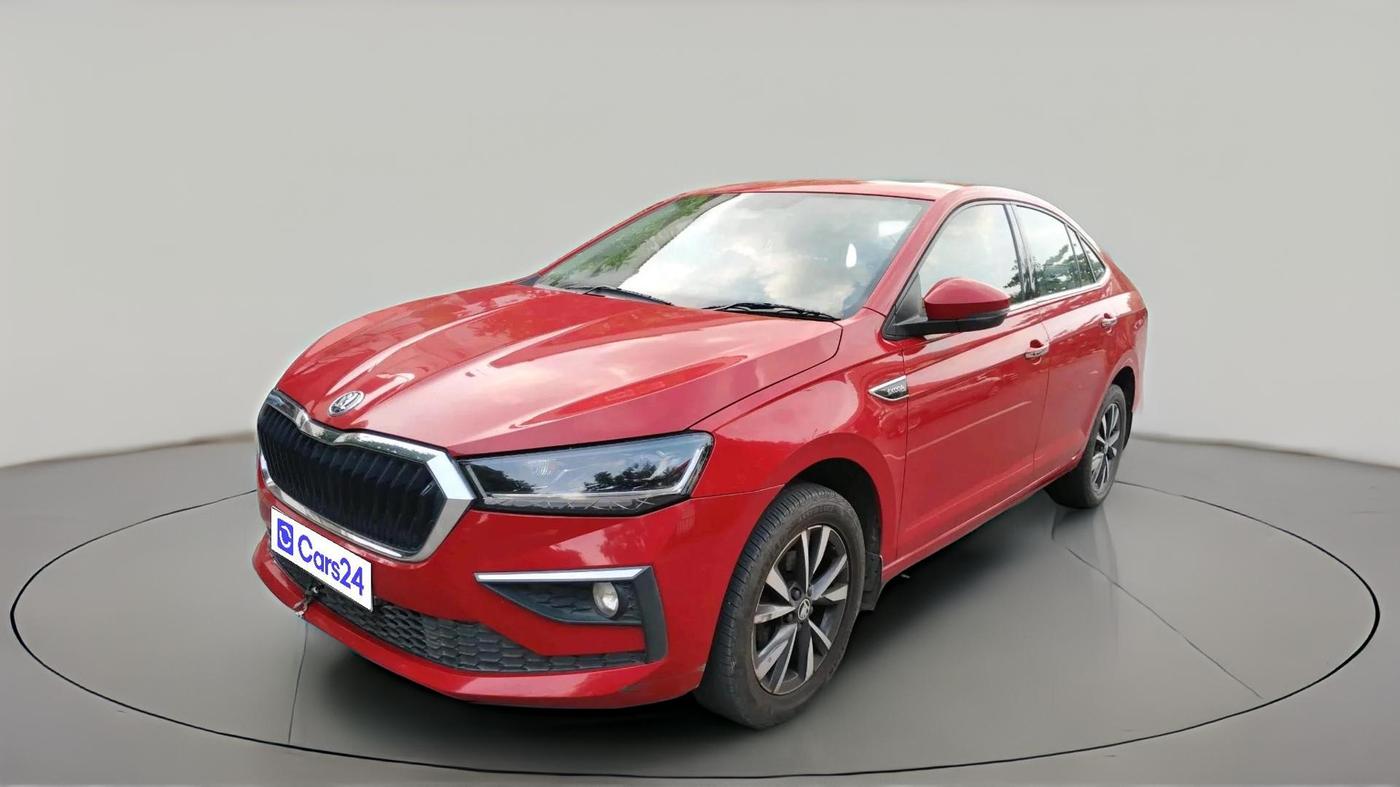 2023 Skoda SLAVIA STYLE 1.0L TSI AT, Petrol, Automatic, 43,678 km, exterior