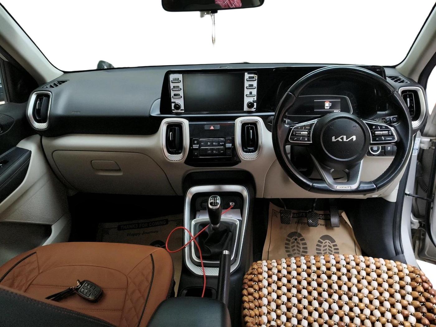 2022 KIA SONET HTX 1.5, Diesel, Manual, 88,437 km, interior