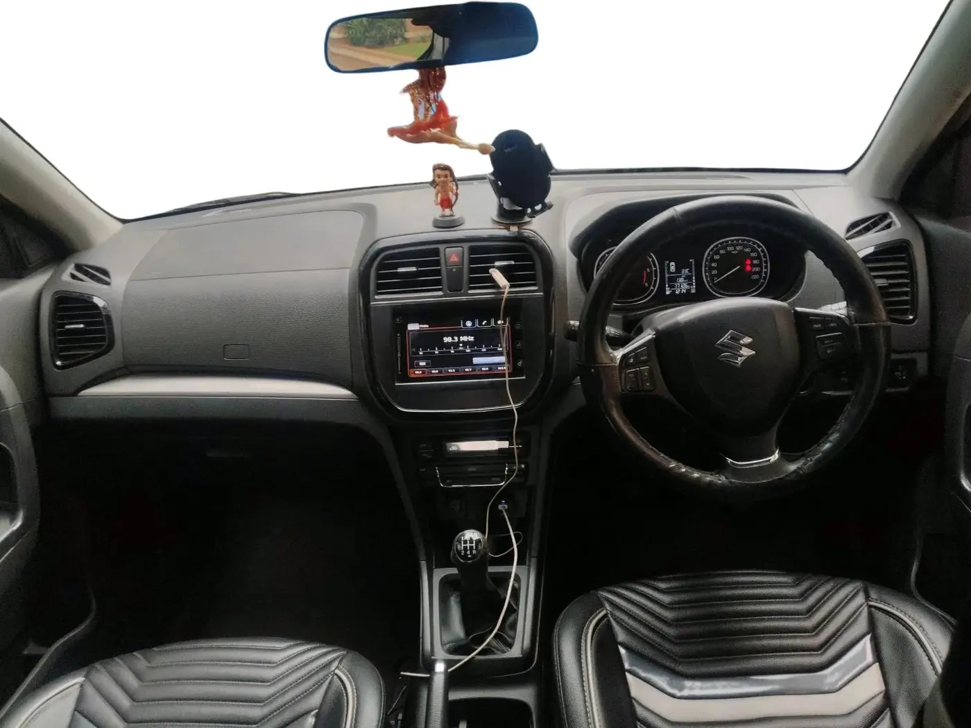 2016 Maruti Vitara Brezza ZDI PLUS DUAL TONE, Diesel, Manual, 77,126 km, interior