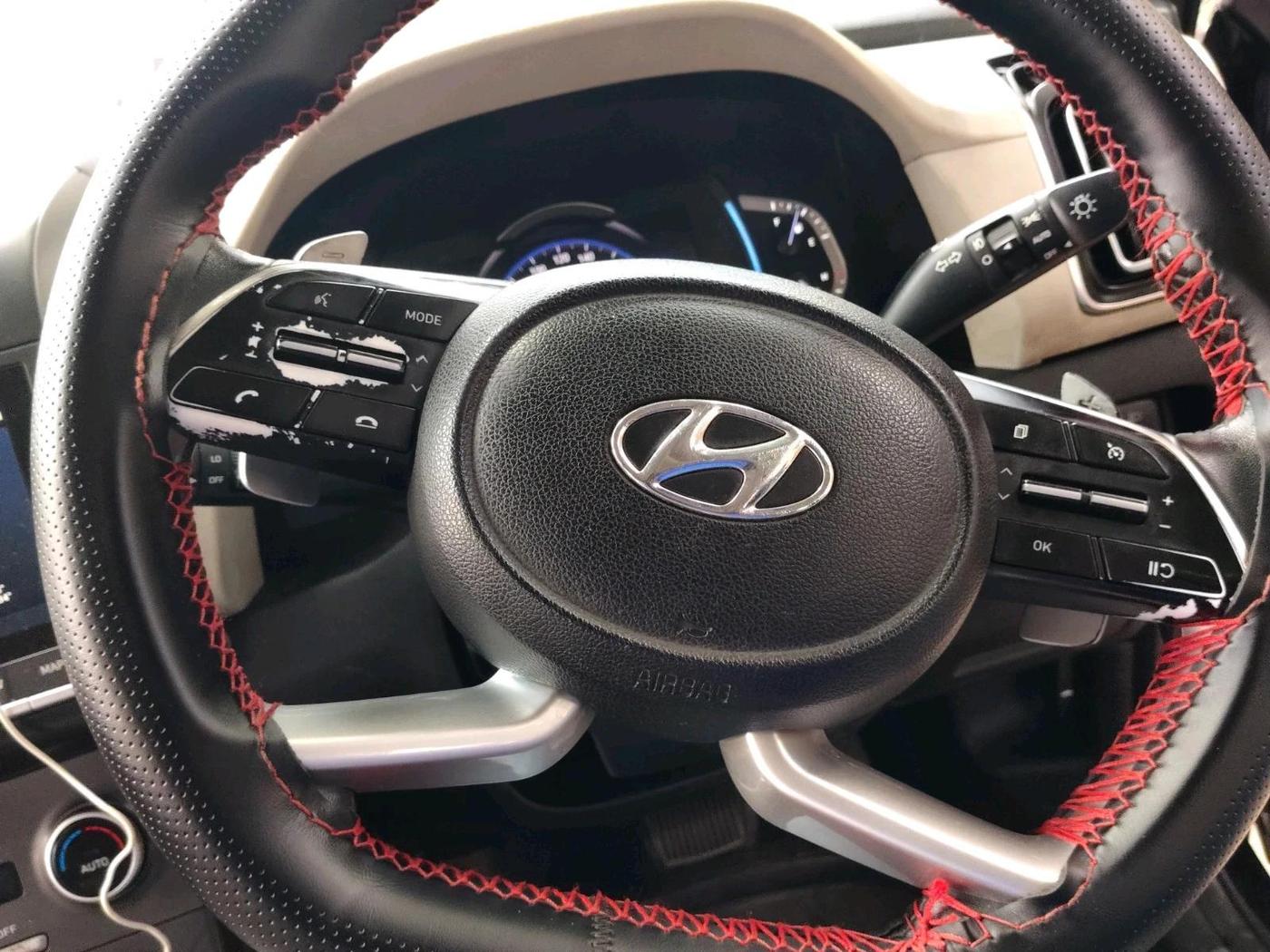 2021 Hyundai Creta SX (O) IVT 1.5 PETROL, Petrol, Automatic, 1,23,608 km, interior