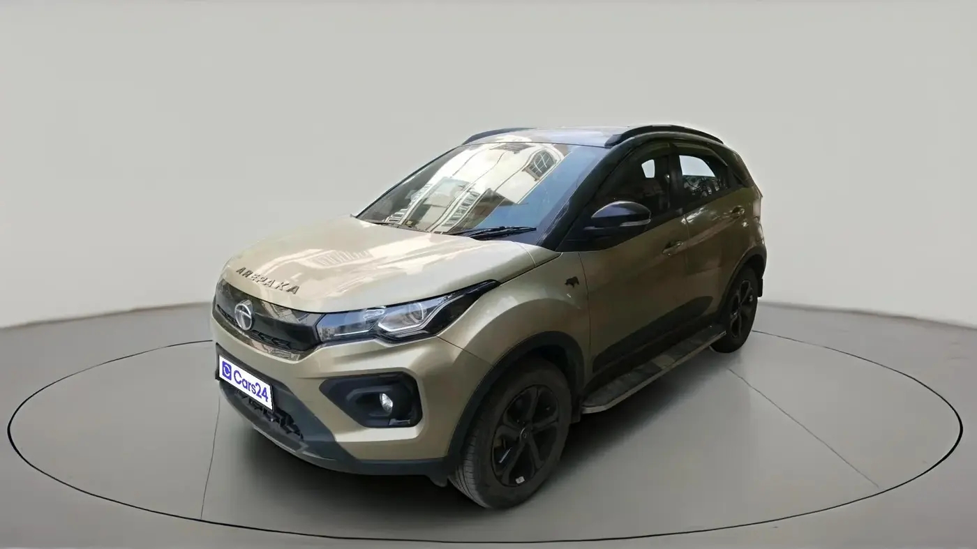 2022 Tata NEXON XZ PLUS (PREMIUM) KAZIRANGA PETROL, Petrol, Manual, 23,758 km, exterior