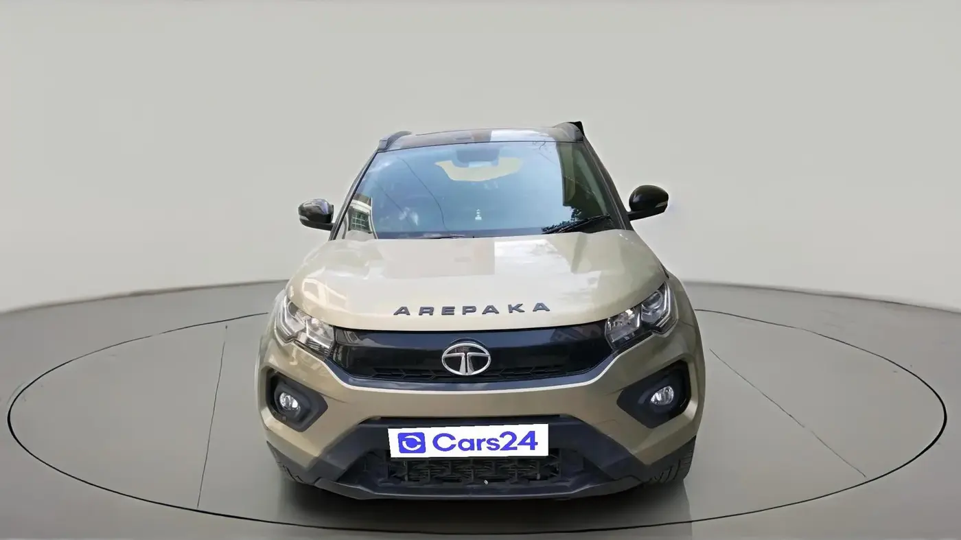 2022 Tata NEXON XZ PLUS (PREMIUM) KAZIRANGA PETROL, Petrol, Manual, 23,758 km, exterior