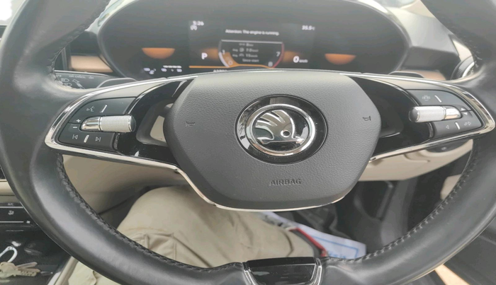 2022 Skoda SLAVIA STYLE 1.0L TSI AT, Petrol, Automatic, 41,892 km, interior