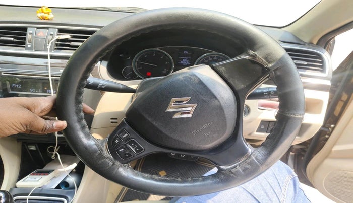 2017 Maruti Ciaz ZETA DIESEL 1.3, Diesel, Manual, 66,623 km, interior