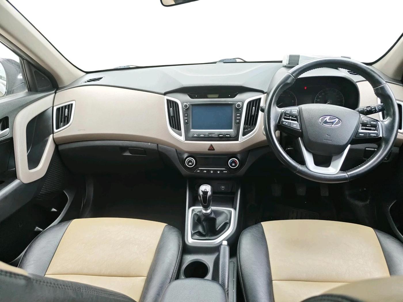 2019 Hyundai Creta SX 1.6 DIESEL, Diesel, Manual, 1,01,304 km, interior