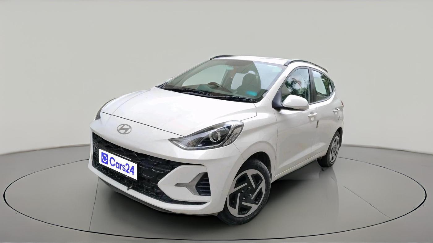 2023 Hyundai GRAND I10 NIOS SPORTZ AMT 1.2 KAPPA VTVT, Petrol, Automatic, 22,245 km, exterior
