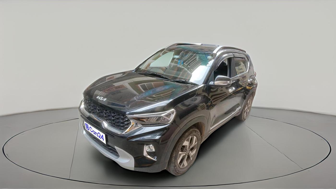 2022 KIA SONET HTX 1.5 AT, Diesel, Automatic, 65,396 km, exterior