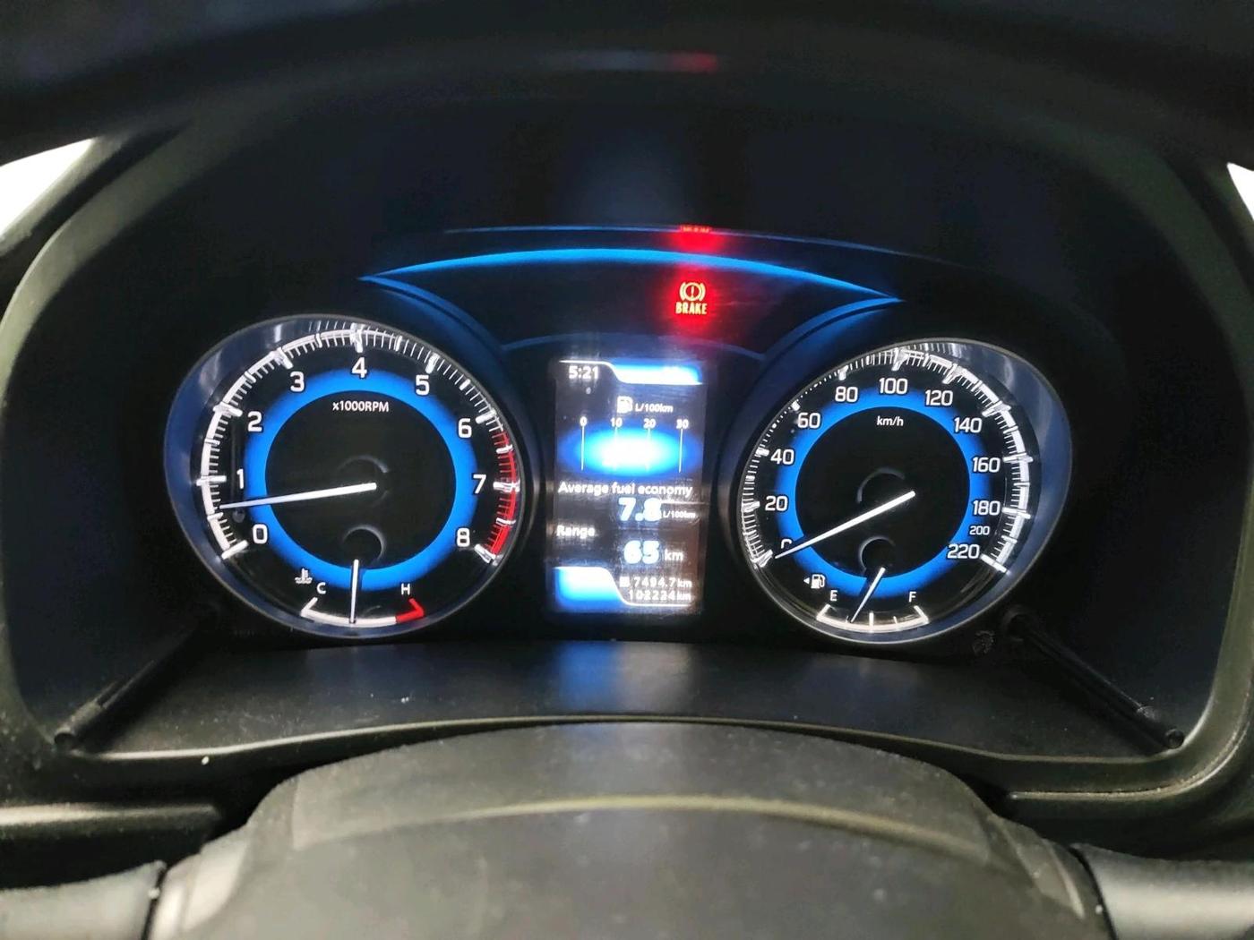 2017 Maruti Baleno ZETA PETROL 1.2, Petrol, Manual, 1,02,224 km, interior