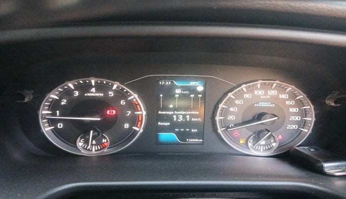 2022 Maruti BREZZA ZXI + SMART HYBRID DUAL TONE, Petrol, Manual, 72,099 km, interior