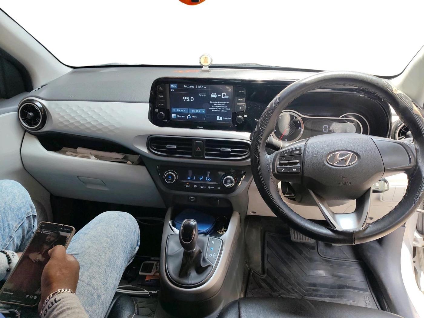 2020 Hyundai GRAND I10 NIOS SPORTZ AMT 1.2 KAPPA VTVT, Petrol, Automatic, 53,727 km, interior