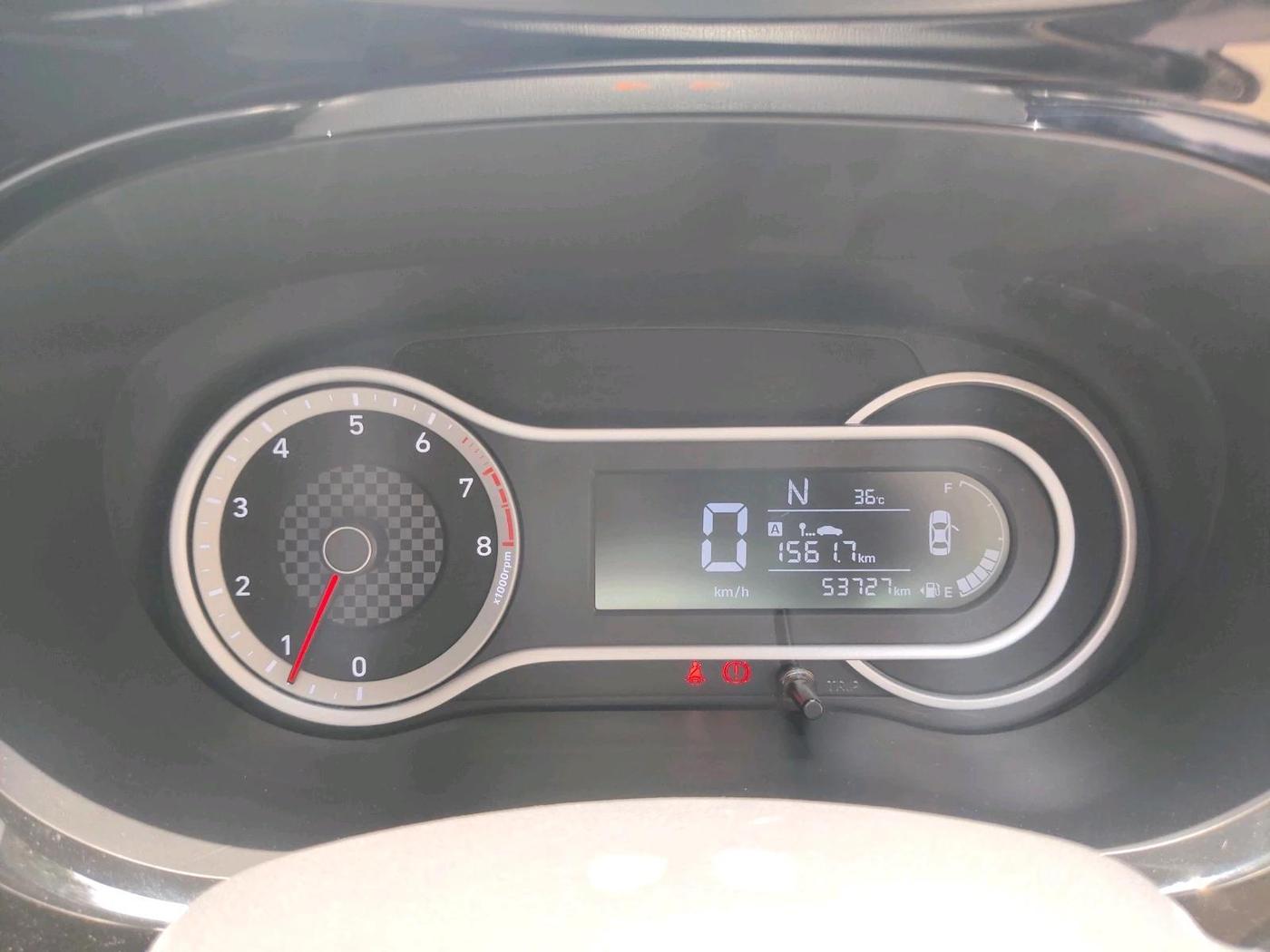 2020 Hyundai GRAND I10 NIOS SPORTZ AMT 1.2 KAPPA VTVT, Petrol, Automatic, 53,727 km, interior