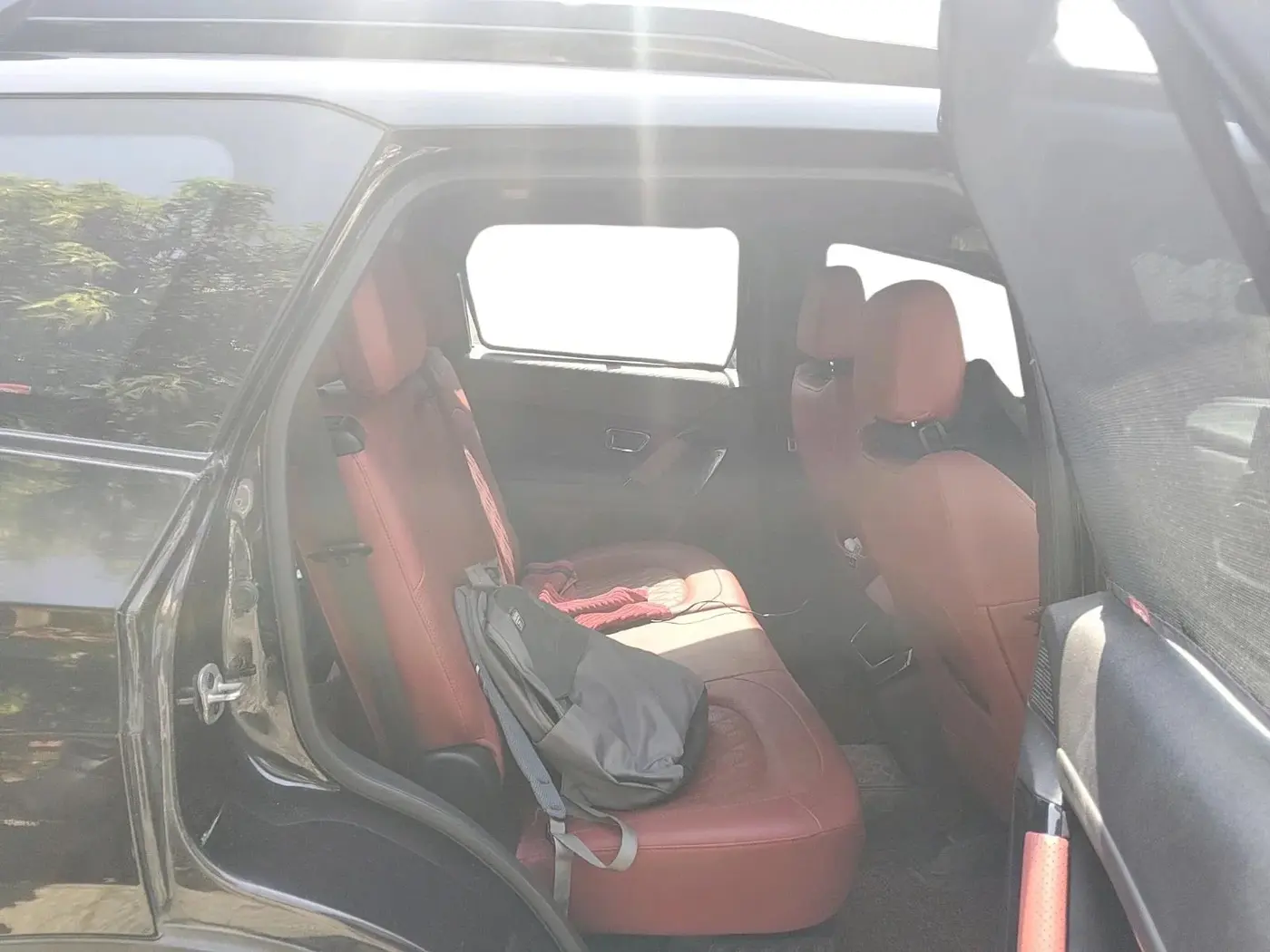 2023 Tata Safari XZA PLUS O RED DARK , Diesel, Automatic, 27,581 km, interior