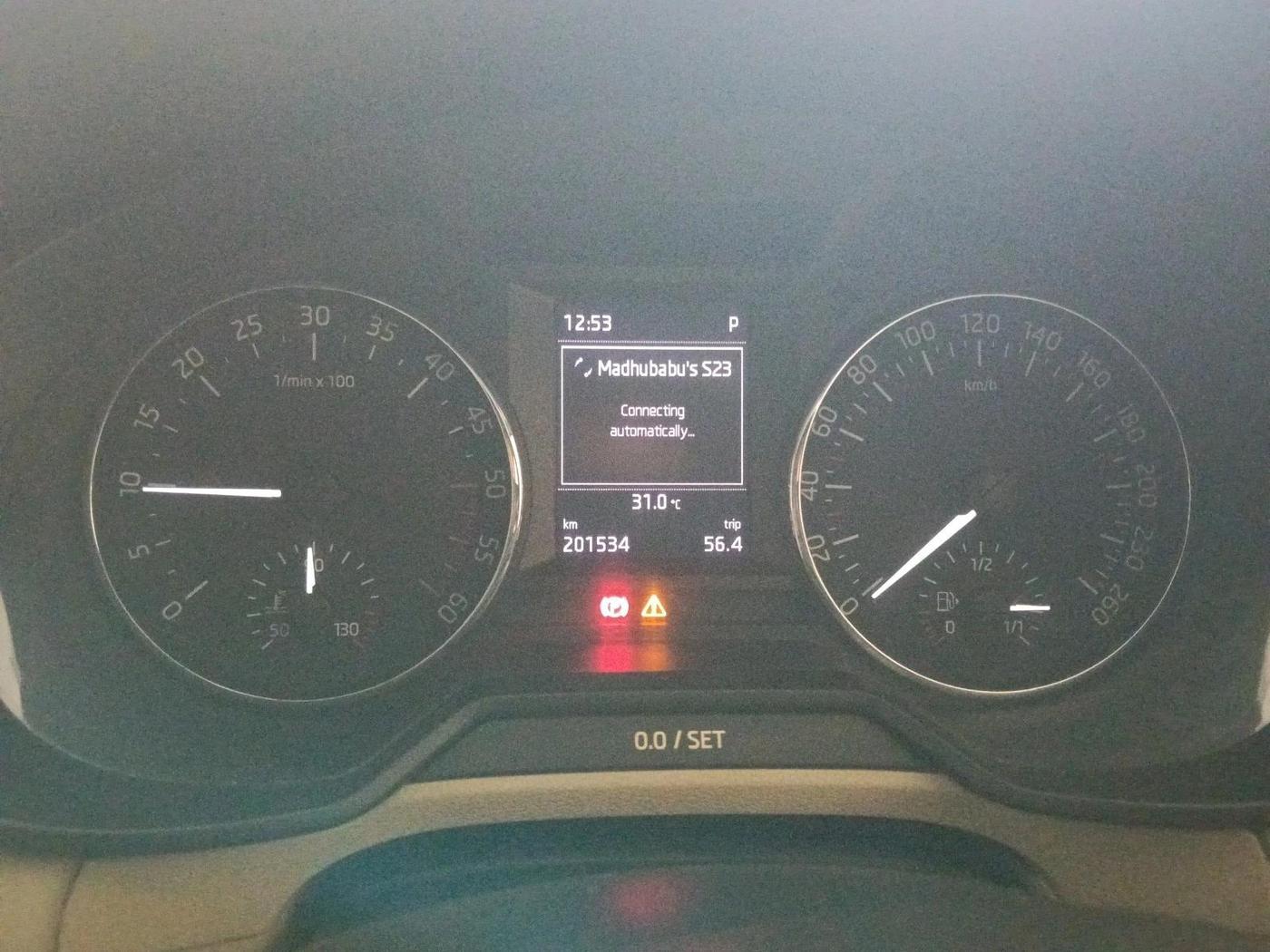 2016 Skoda Octavia 2.0 TDI CR STYLE PLUS AT, Diesel, Automatic, 2,01,534 km, interior