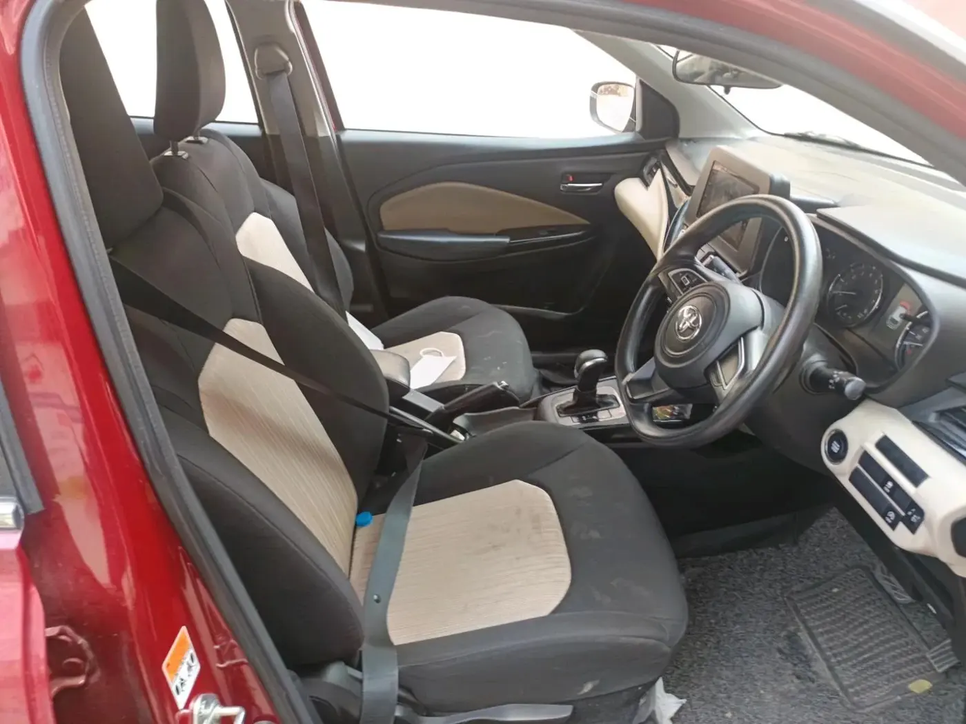 2023 Toyota Glanza G AMT, Petrol, Automatic, 47,000 km, interior