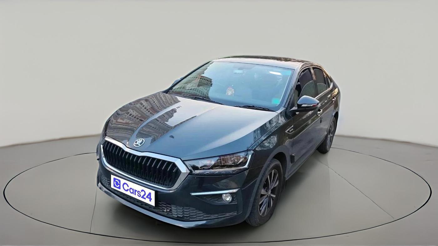2022 Skoda SLAVIA STYLE 1.0L TSI MT, Petrol, Manual, 16,931 km, exterior