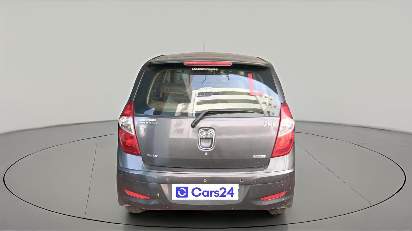 2012 Hyundai i10 SPORTZ 1.2 AT, Petrol, Automatic, 70,333 km, exterior