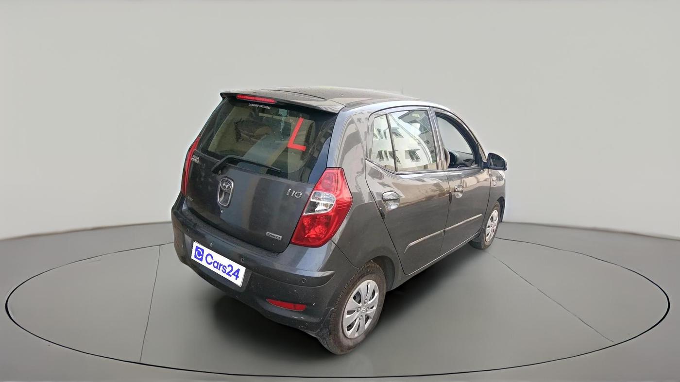 2012 Hyundai i10 SPORTZ 1.2 AT, Petrol, Automatic, 70,333 km, exterior