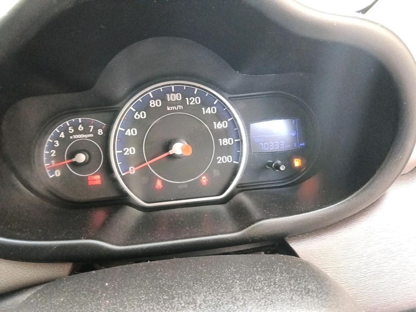 2012 Hyundai i10 SPORTZ 1.2 AT, Petrol, Automatic, 70,333 km, interior