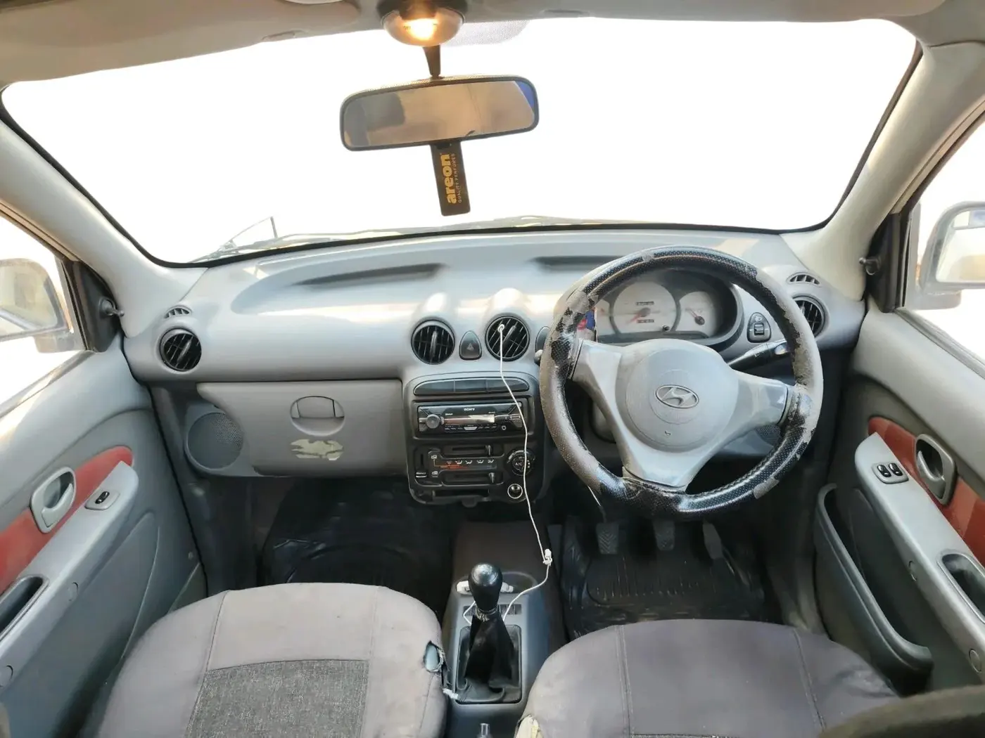 2008 Hyundai Santro Xing GL, Petrol, Manual, 1,88,529 km, interior