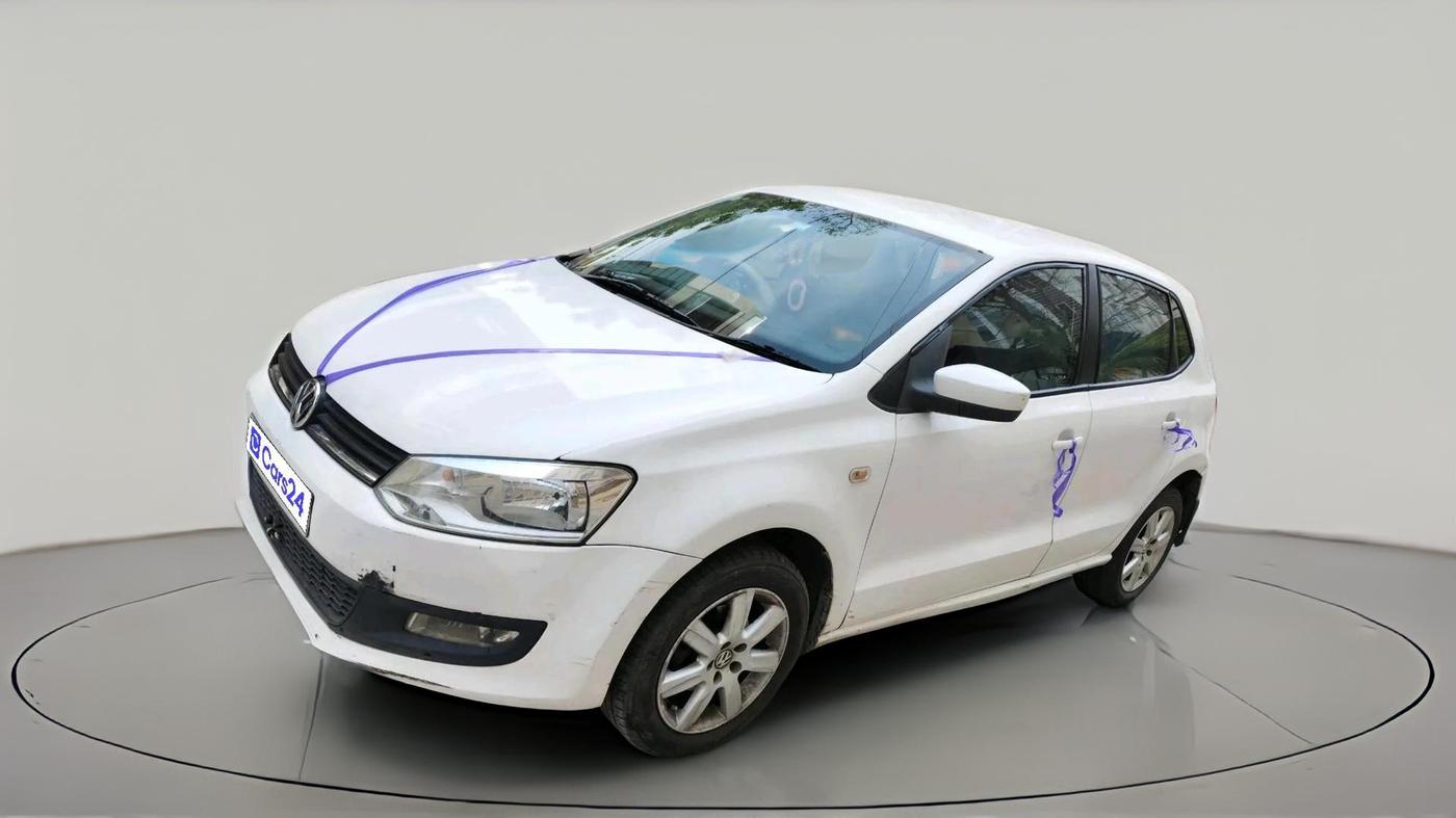 2011 Volkswagen Polo HIGHLINE 1.6L, Petrol, Manual, 1,20,718 km, exterior