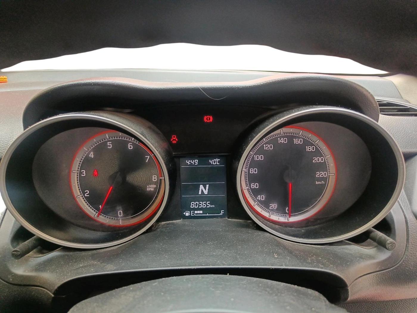 2020 Maruti Swift VXI AMT, Petrol, Automatic, 80,365 km, interior