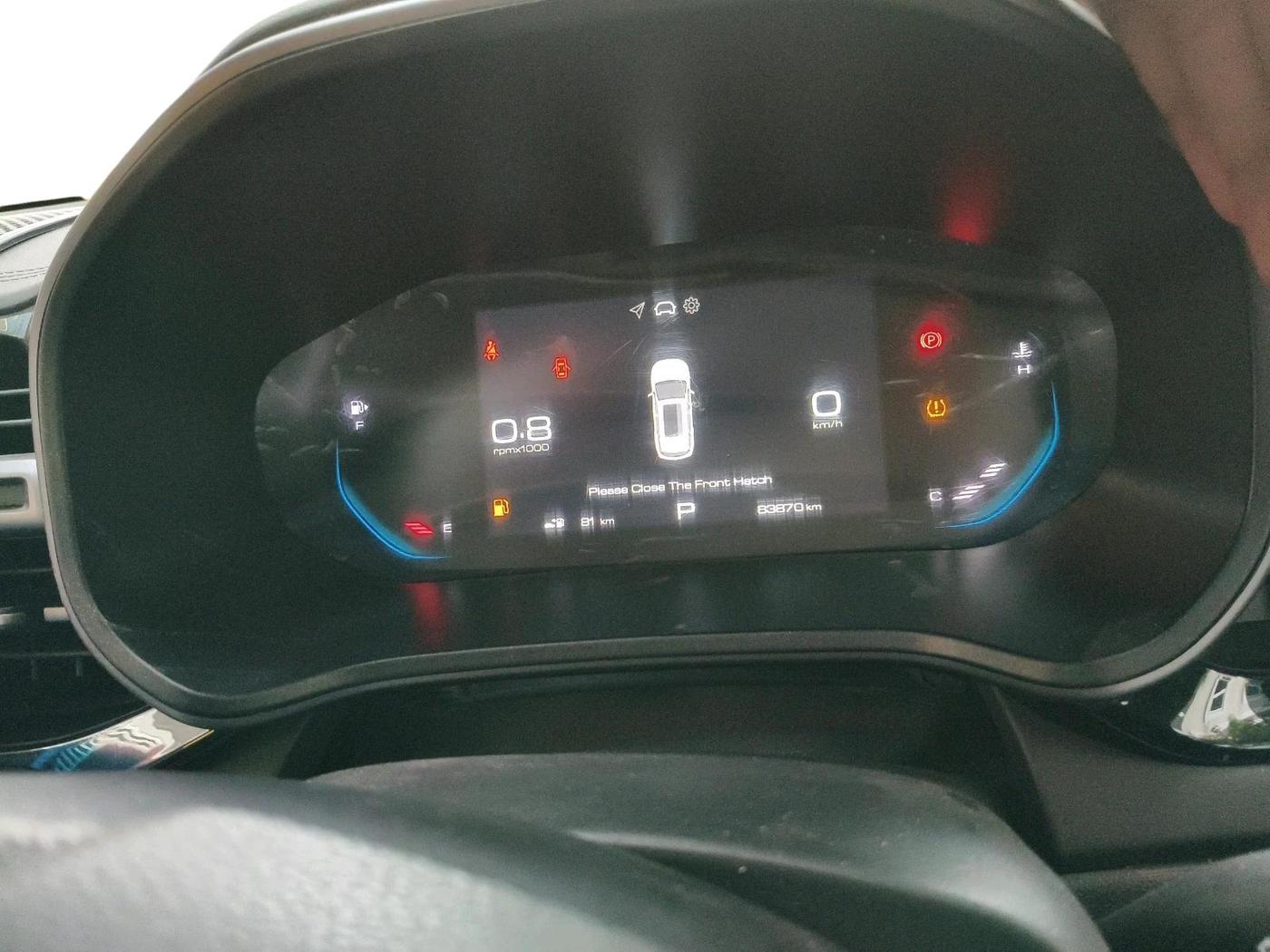 2024 MG HECTOR PLUS Sharp Pro Blackstorm 1.5 Turbo Petrol CVT 7 STR, Petrol, Automatic, 83,870 km, interior